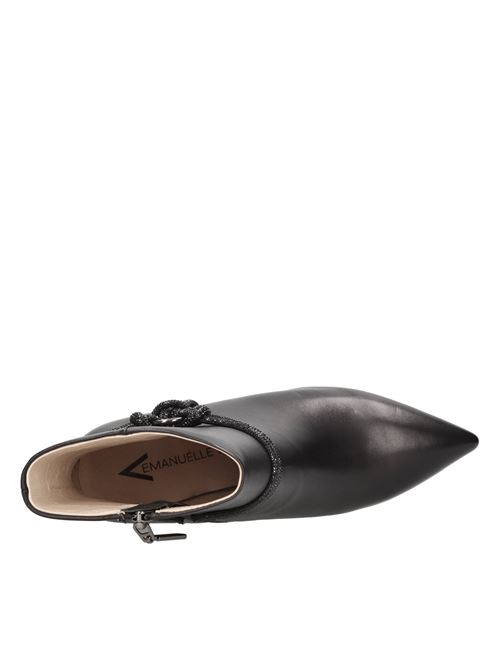 Tronchetti in pelle EMANUELLE VEE | 432M-510-13-P103NERO